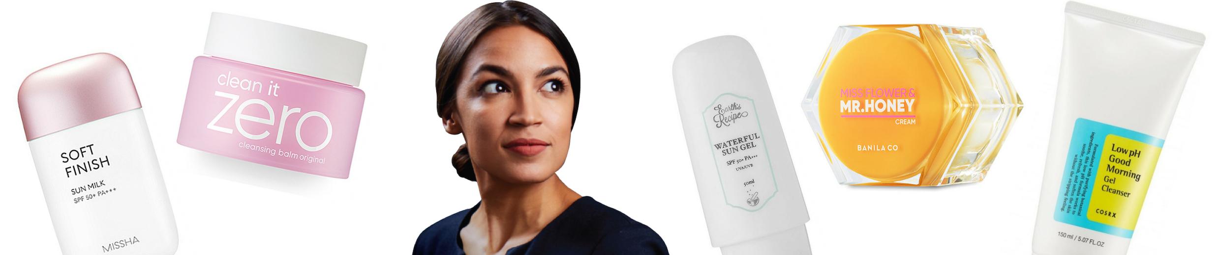 AOC Goes K-Beauty: Decoding the Skincare Routine of Alexandria Ocasio ...